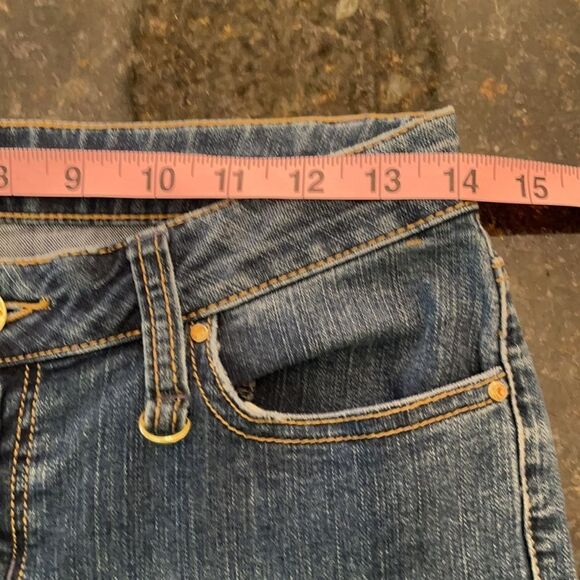 Cache Sz 2 Zipper Jeans So cute!! EUC - Picture 9 of 11